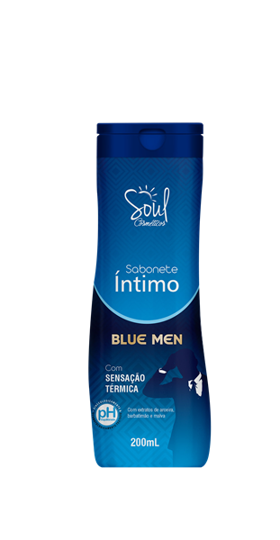 SABONETE INTIMO BLUE MEN 200ML - SOUL