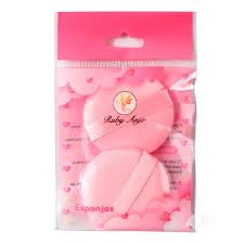 ESPONJA PARA MAQUIAGEM COM 2 RUBY ANJO