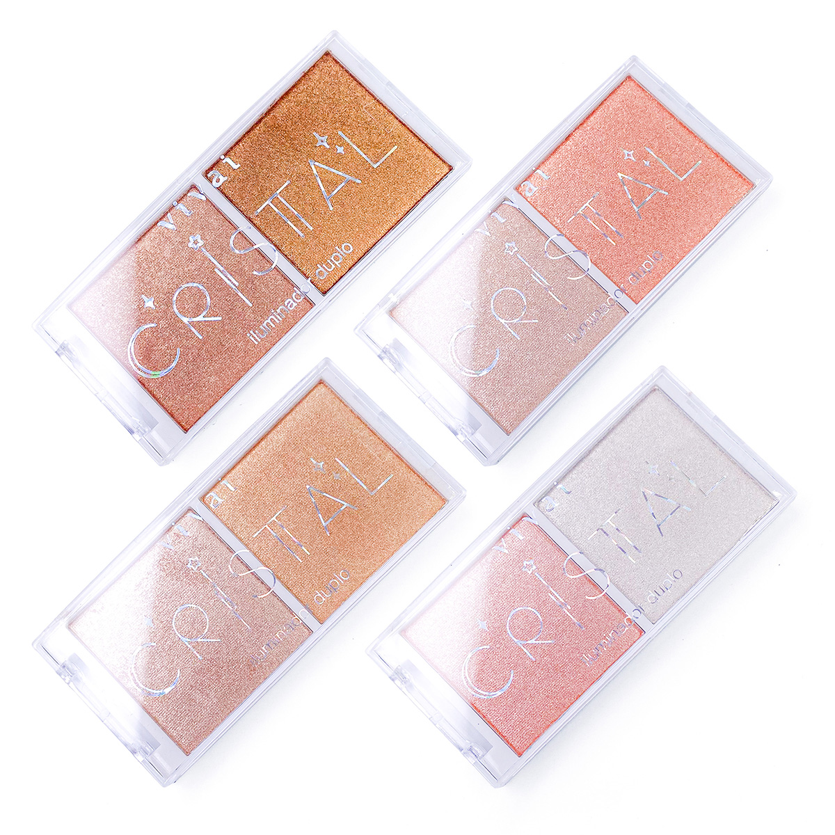 ILUMINADOR DUPLO CRISTAL VIVAI