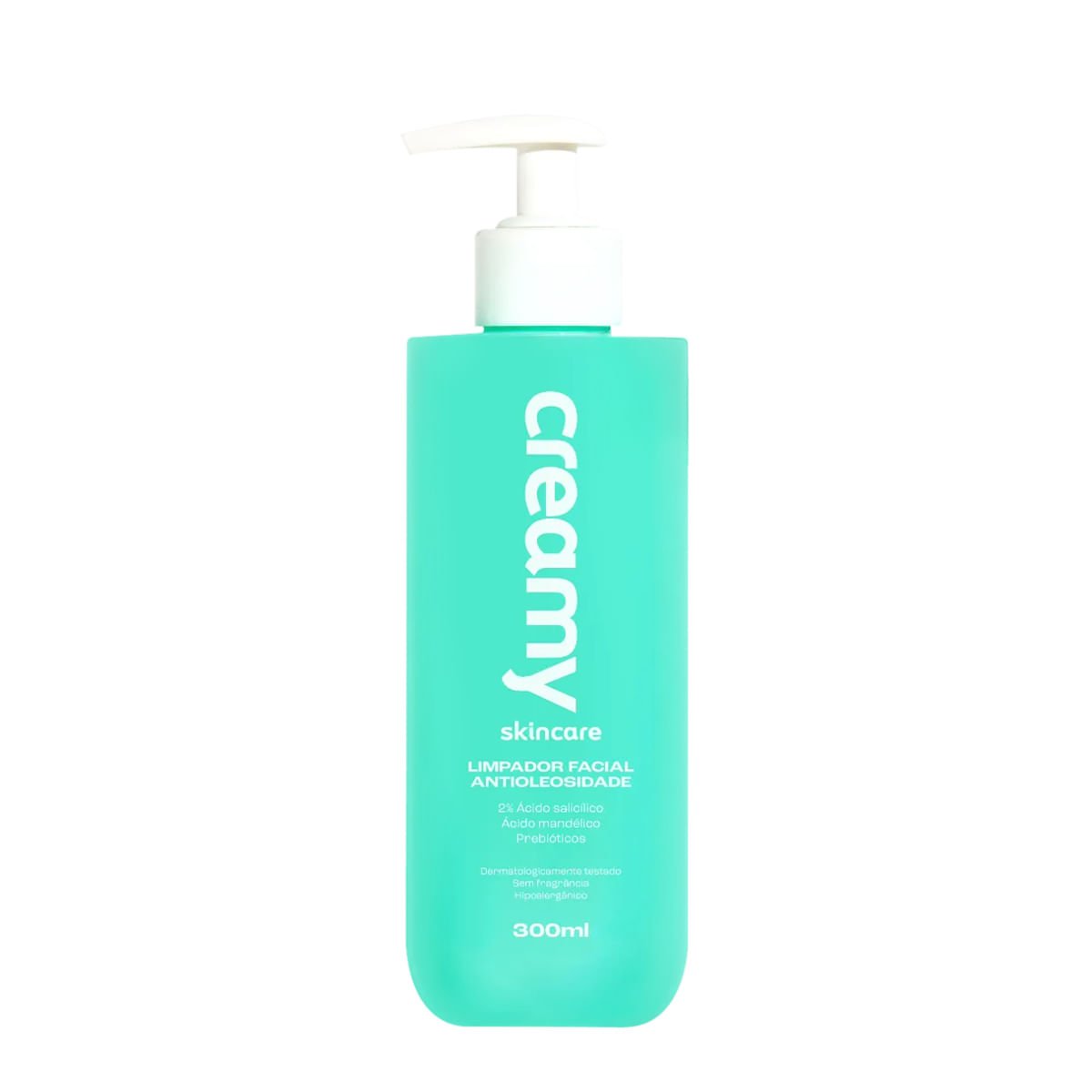 CREAMY - LIMPADOR FACIAL ANTIOLIOSIDADE 300ML