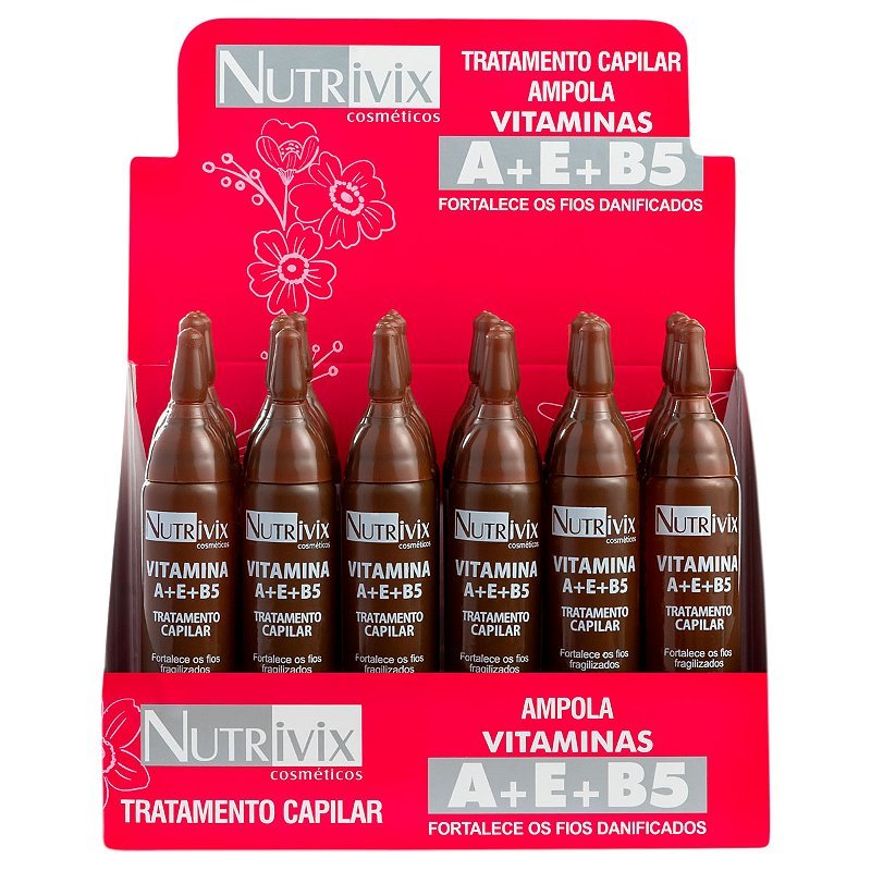 AMPOLA VITAMINAS A+E+B5 NUTRIVIX