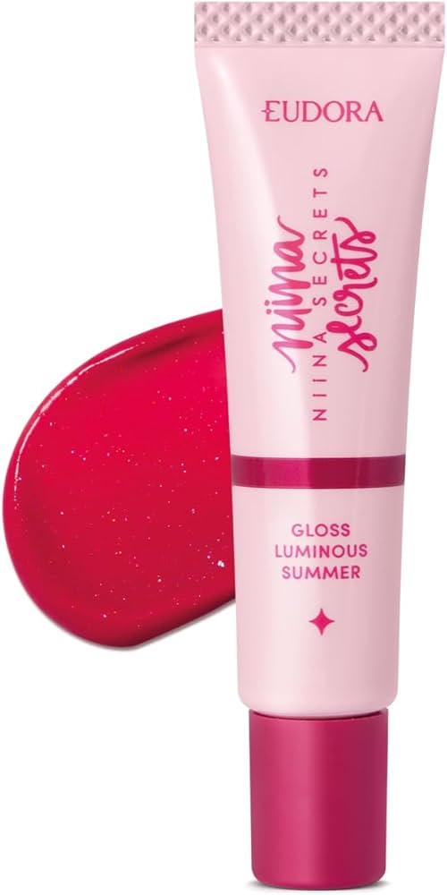 EUDORA NIINA BATOM GLOSS VERMELHO SUMMER