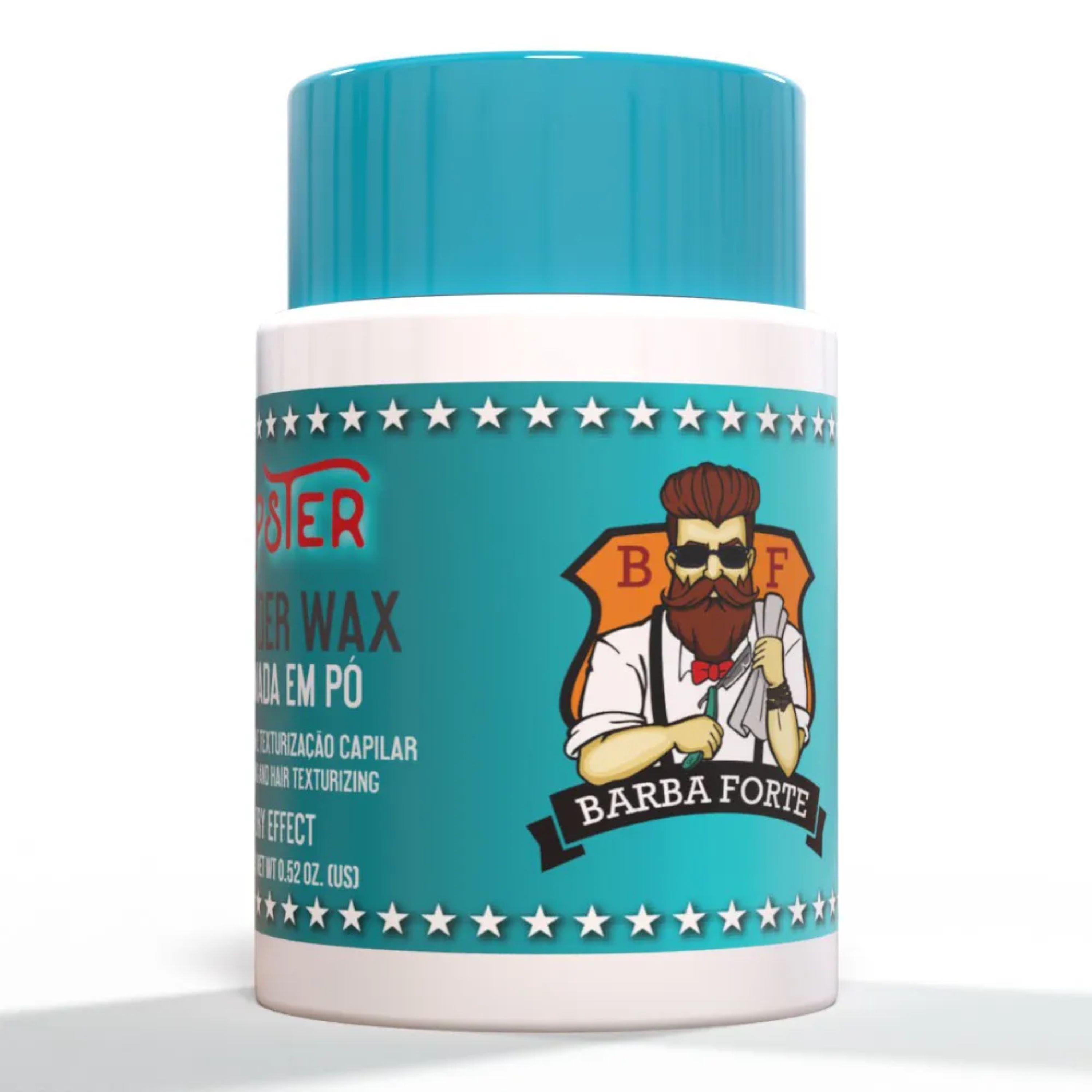PÓ MODELADOR POWDER WAX HIPSTER BARBA FORTE