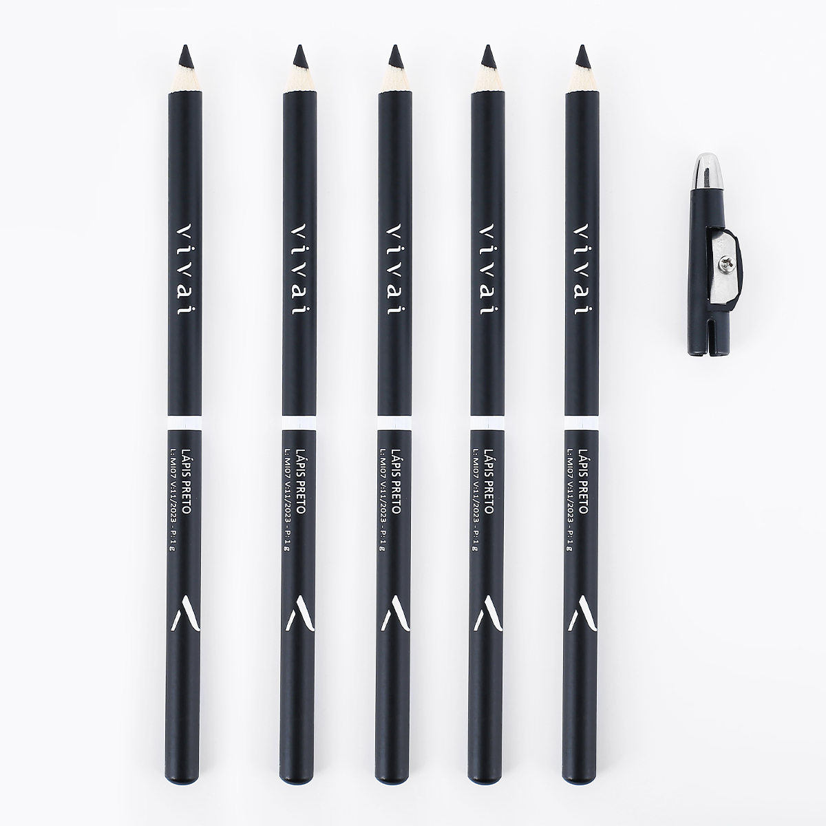 LAPIS PRETO C/APONTADOR VIVAI