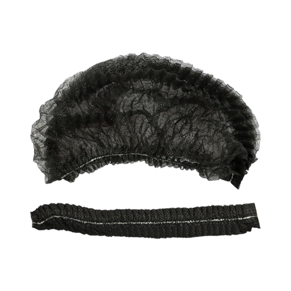 TOUCA BOMPACK TNT PRETA SANFONADA 18 (45X50CM) C/100