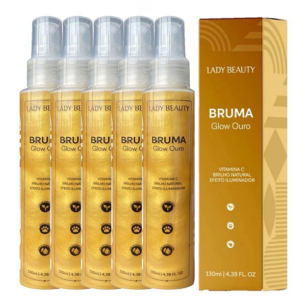 BRUMA GLOW OURO - LADY BEAUTY
