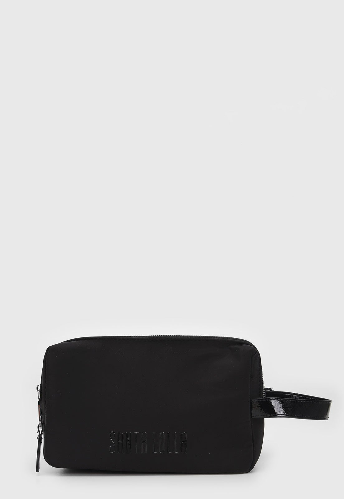 NECESSAIRE RETANGULAR C/ ALCA PRETO - IAMO