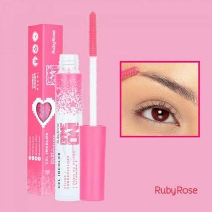 GEL INCOLOR CILIOS E SOBRANCELHAS GAME ON - RUBY ROSE