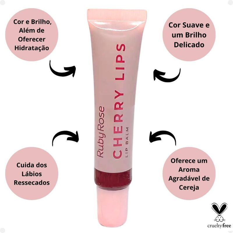 LIP BALM CHERRY LIPS CL10 - RUBY ROSE