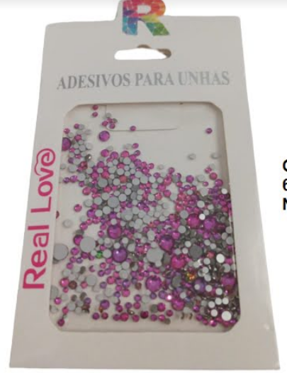 DECORACAO DE UNHA EM PLASTICO - REAL LOVE