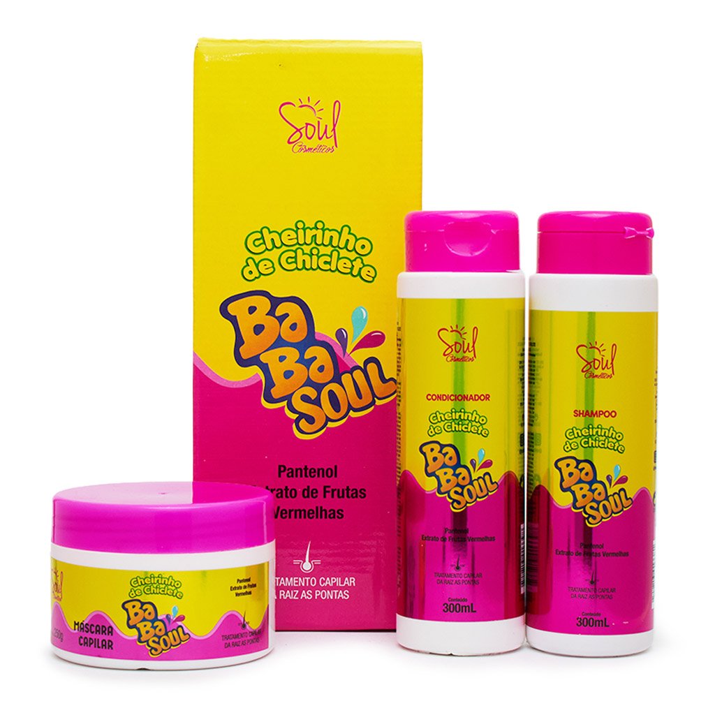 KIT CAPILAR BABASOUL TUTTI- FRUTTI SOUL BOX 12UN