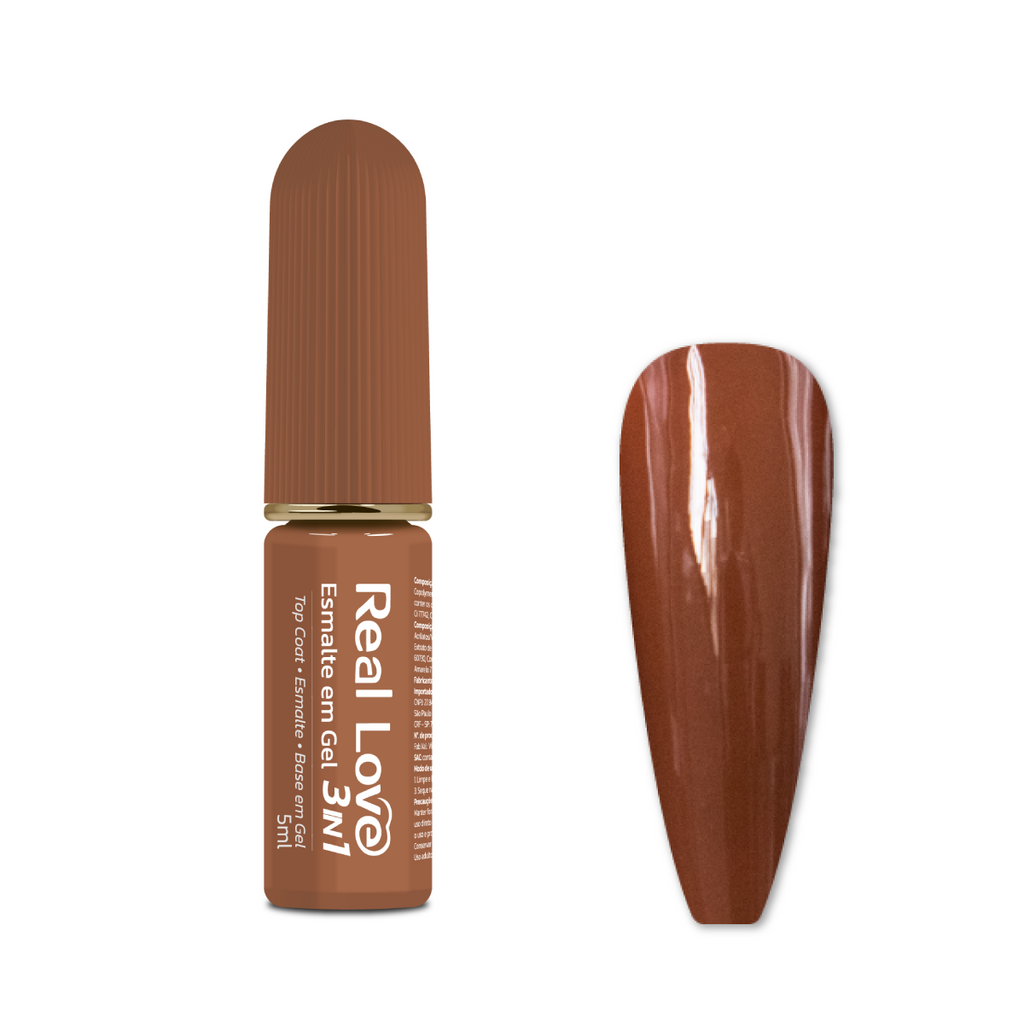 ESMALTE EM GEL 3 EM 1 COR 41 - REAL LOVE