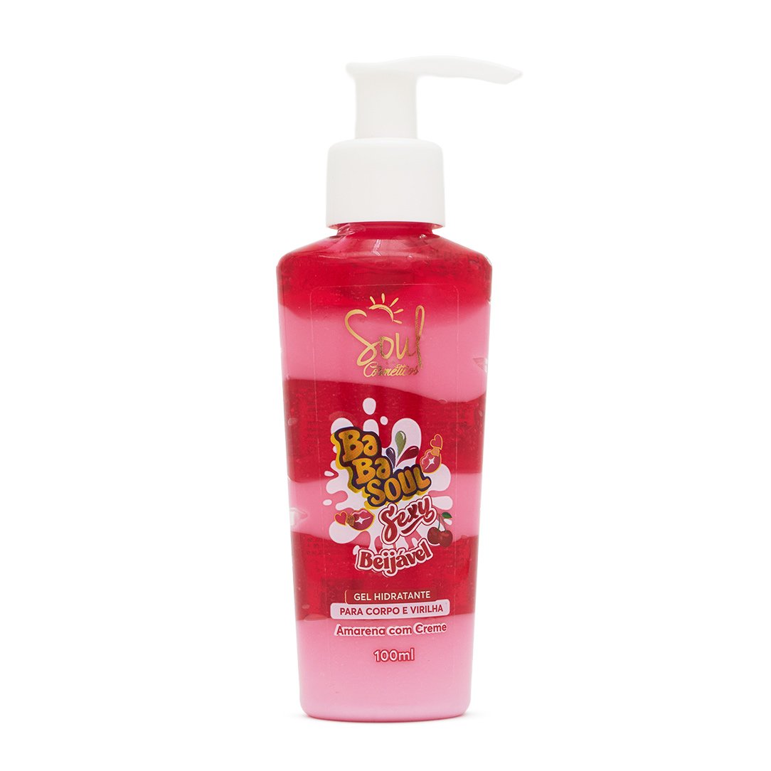 GEL HIDRATANTE CORPO E VIRILHA AMARENA C/CREME 100 MG - SOUL
