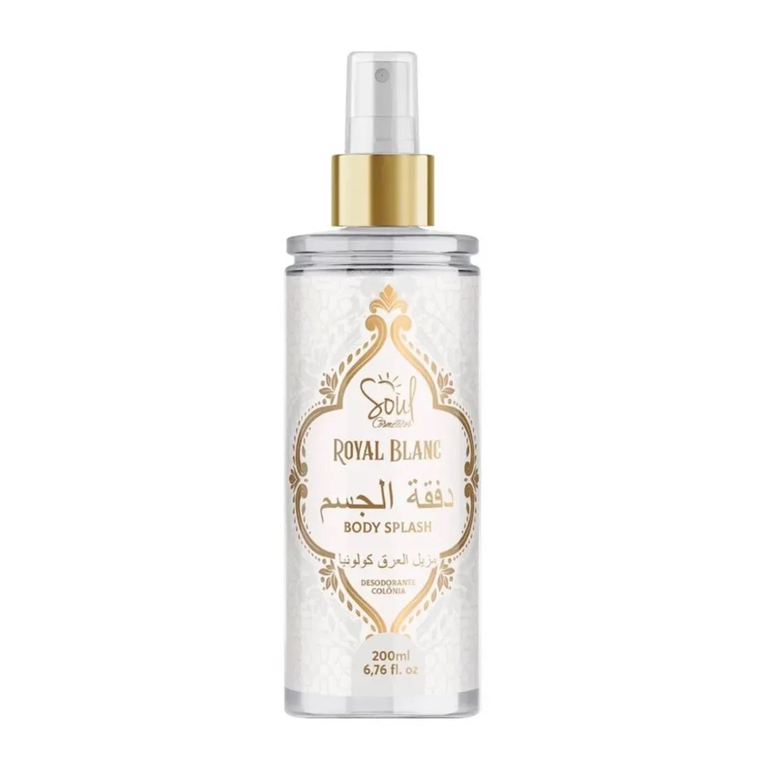 BODY SPLASH ROYAL BLANC 200 ML - SOUL
