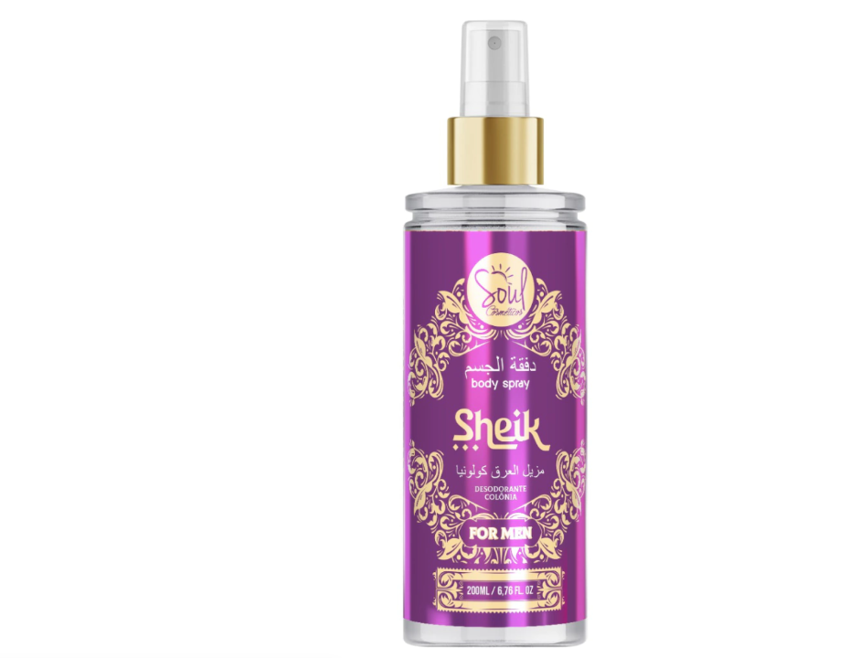 BODY SPLASH SHEIK FOR MEN 200 ML - SOUL