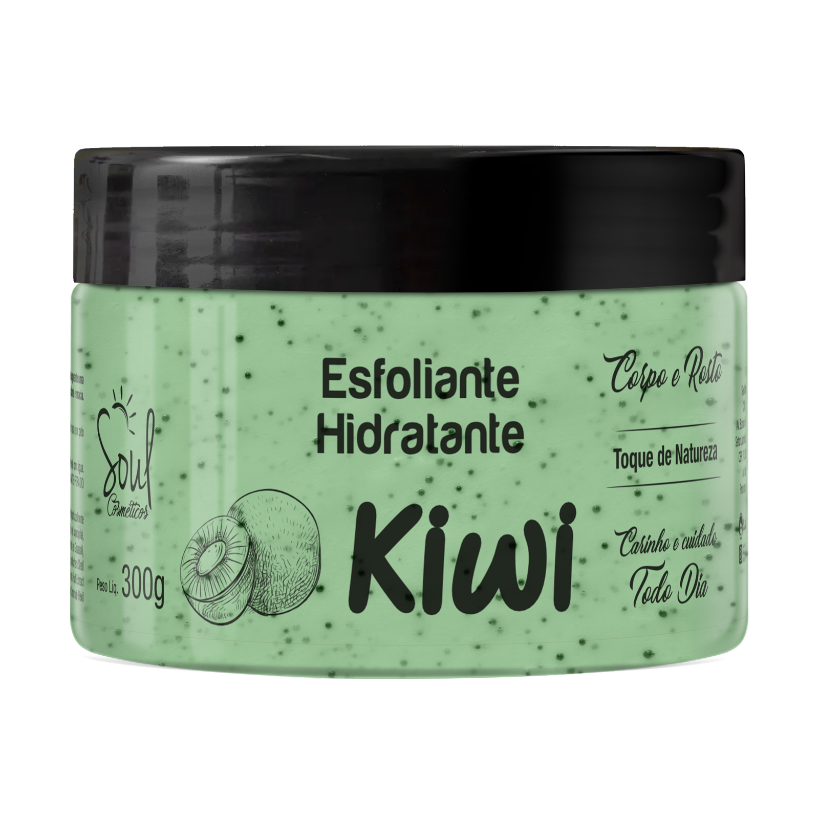 HIDRATANTE ESFOLIANTE KIWI 300 GR - SOUL