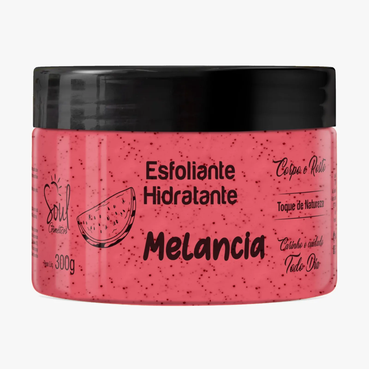 HIDRATANTE ESFOLIANTE MELANCIA 300 GR - SOUL