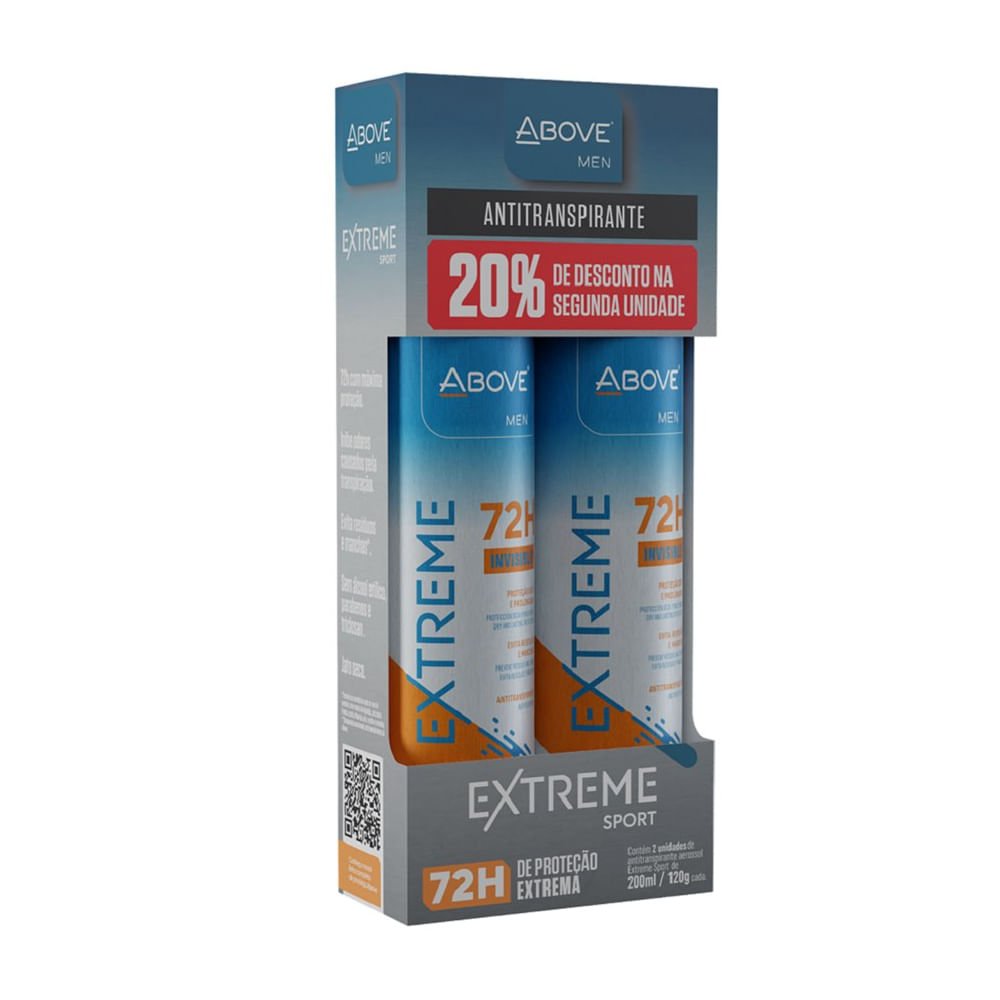 PACKS DEO ANT.ABOVE DUO EXTREME SPORT 200ML