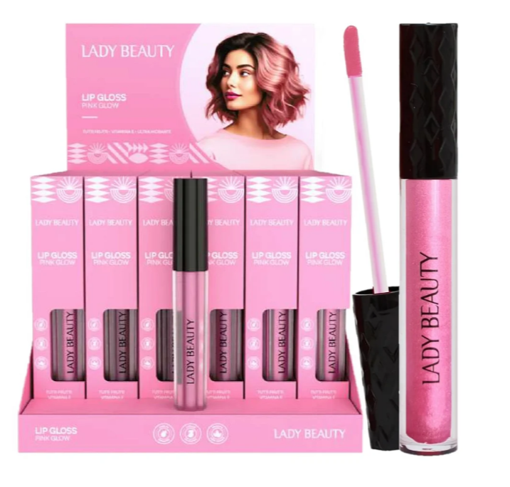 LIP GLOSS VOLUMOSO PINK LADY BEAUTHY BOX 36UN